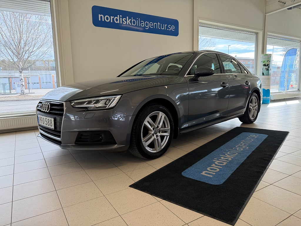 Audi A4 2.0 TDi 190hk quattro Sedan *Norrbottensbil*En brukare*