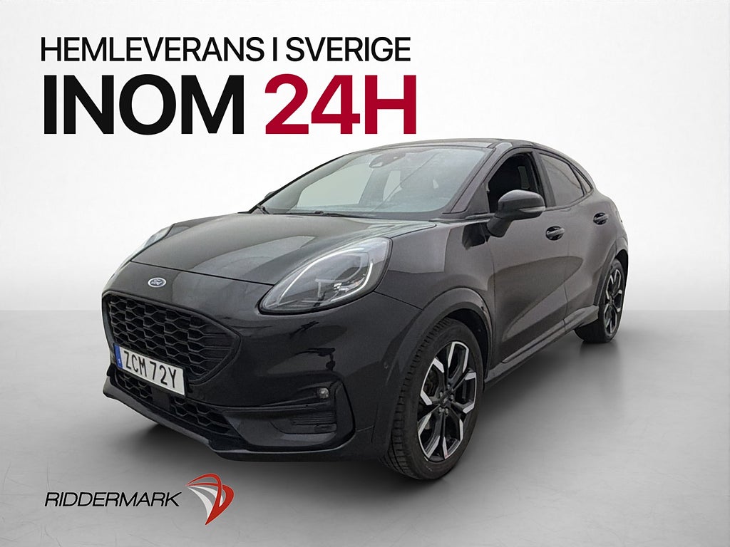 Ford Puma 1.0 125hk ST-Line B&O Drag Kamera CarPlay Rattvärm