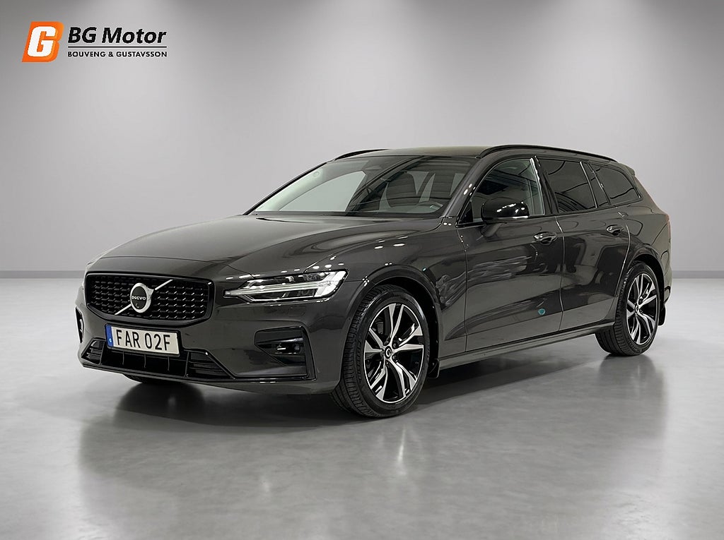 Volvo V60 B4 197HK Aut Plus Dark Drag/H&K/Värmare/Skinn