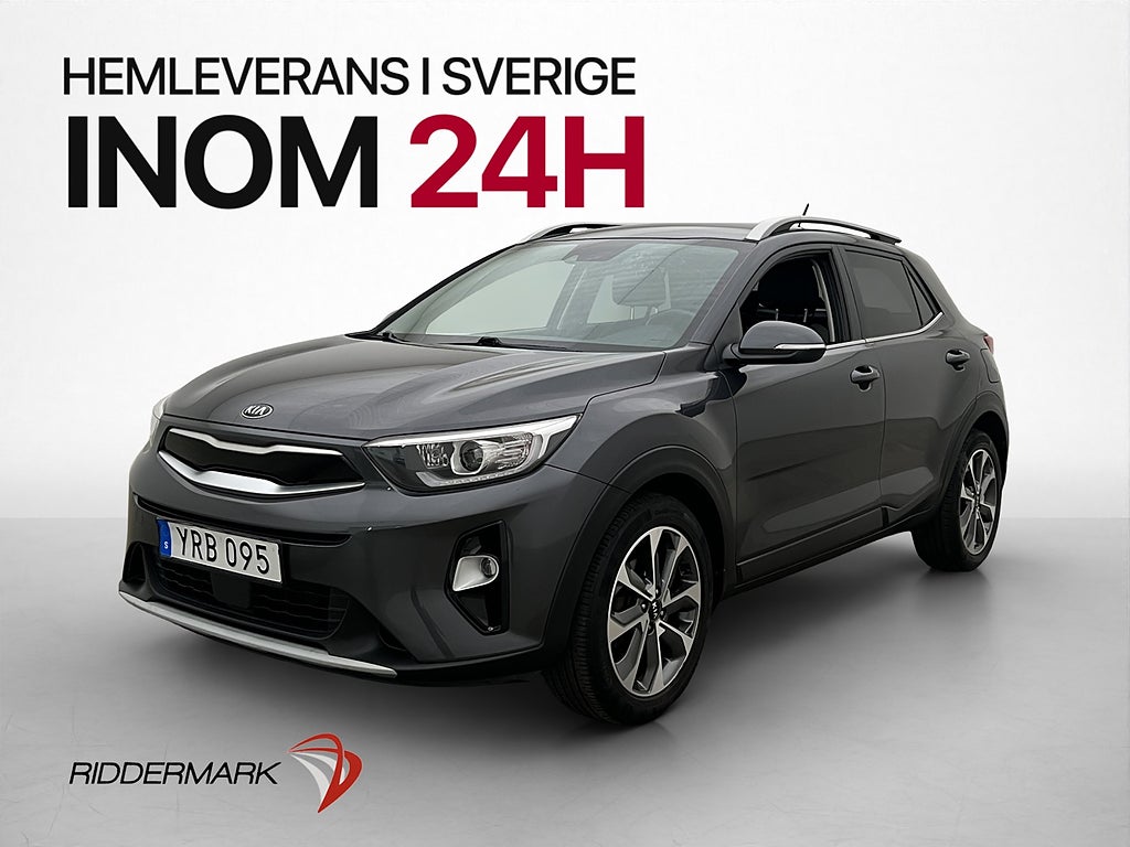 Kia Stonic T-GDI Advance Plus Kamera CarPlay HalvSkinn