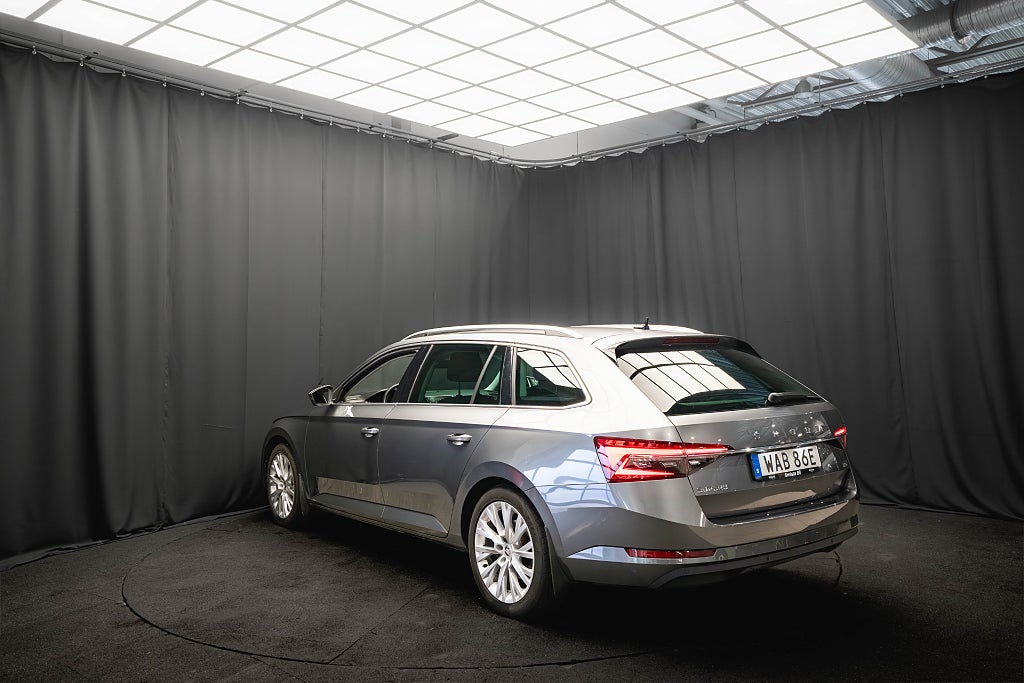 Skoda Superb iV BUSINESS LÄDER DRAG B-VÄRM ELSTOL 100% SoH MOMS
