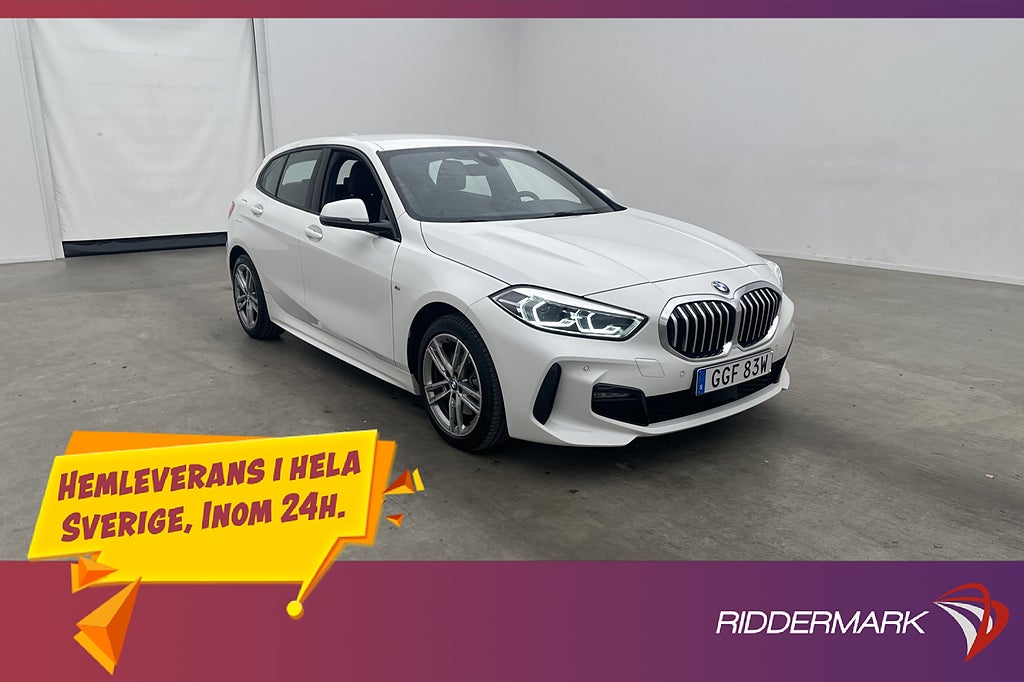 BMW 118I 136hk M Sport Sensorer CarPlay Halvskinn Keyless