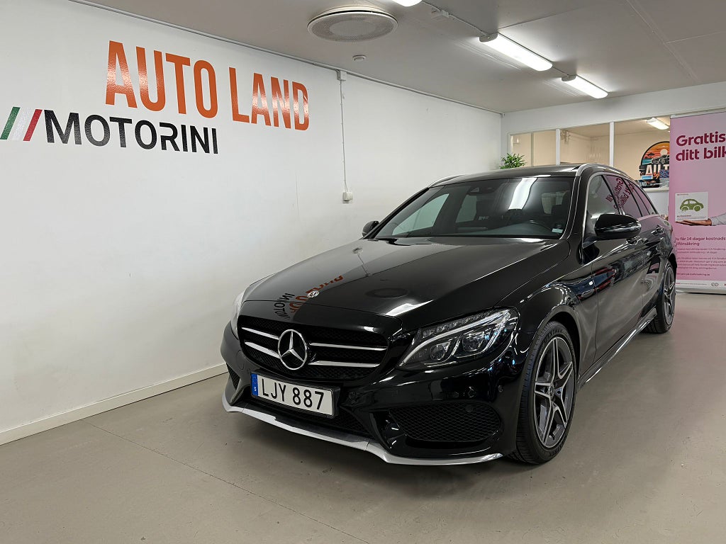 Mercedes-Benz C 200 T d red 7G-Tronic Plus AMG Line / DRAG / pan 