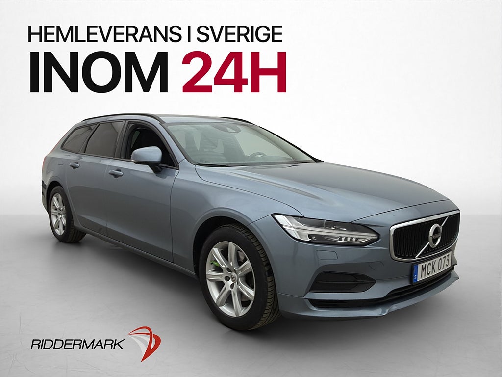 Volvo V90 D4 190hk AWD Kinetic Värmare Kamera Adaptiv Drag