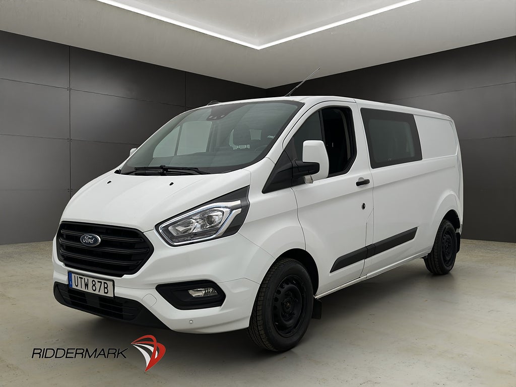 Ford transit-custom CrewVan L2 Värm B-Kamera Dragkrok 6-Sits