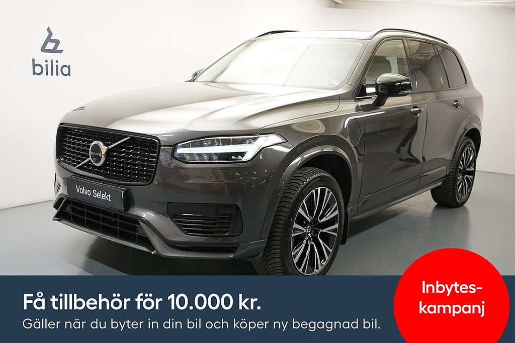 Volvo XC90 Recharge T8 Ultimate Dark, Taklucka, Dragkrok,...