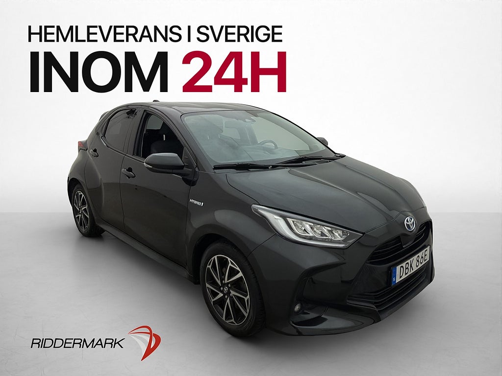 Toyota Yaris Hybrid 116hk Active Plus Kamera Rattvärme