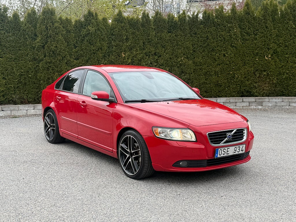 Volvo S40 1.8 Flexifuel Manuell, 125hk, Summum, Skinn, 2008