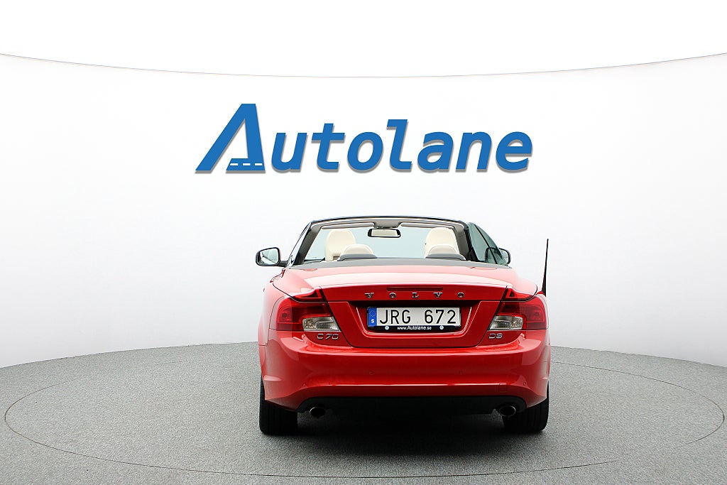 Volvo C70 D3 Summum En Ägare, Skinn,PDC, 150hk