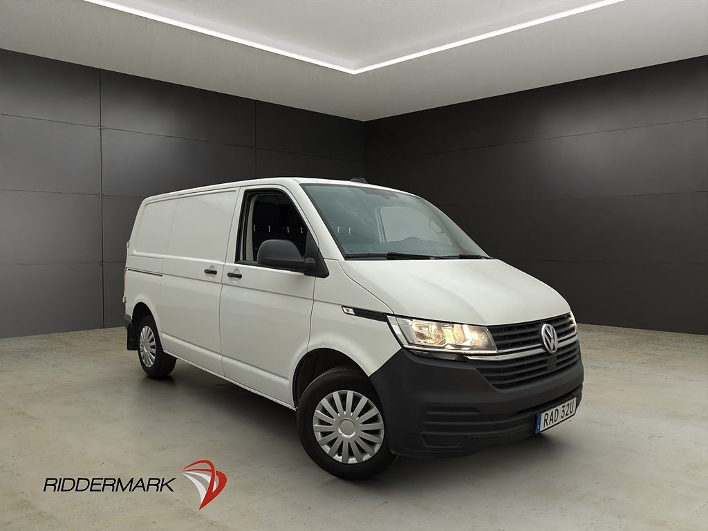 Volkswagen Transporter Värmare Drag B-Kamera CARPLAY Moms