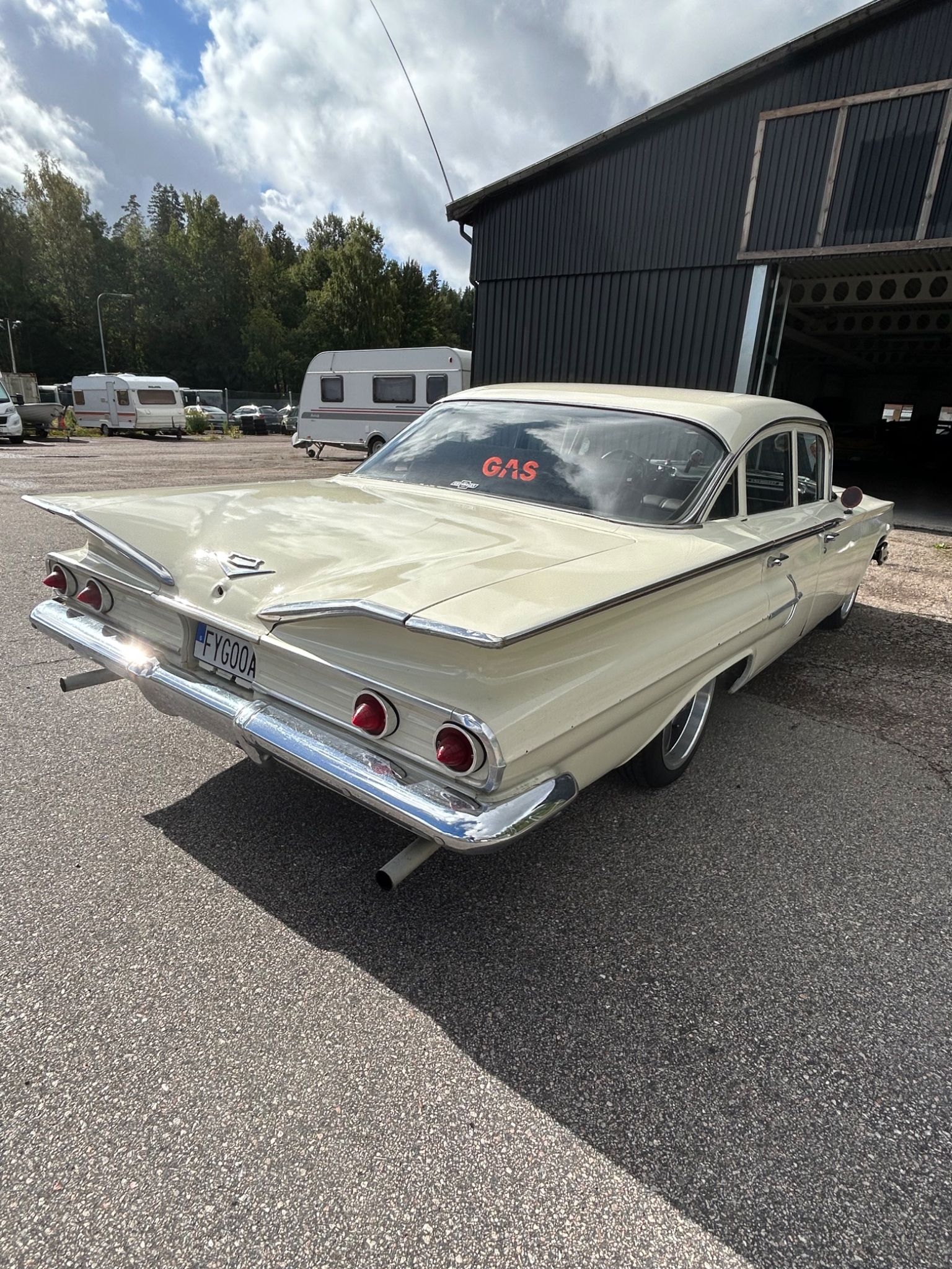 Chevrolet Bel Air V8, PG 1960, bild 2/10