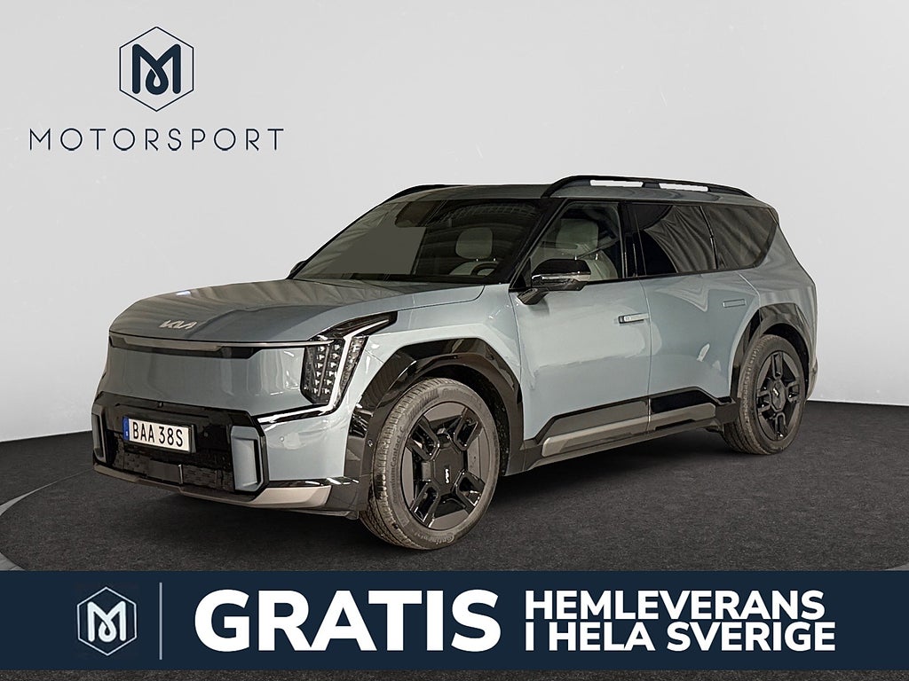 Kia EV9 AWD GT-Line 7-sits DRAG HUD Meridian 360°-kamera Navi