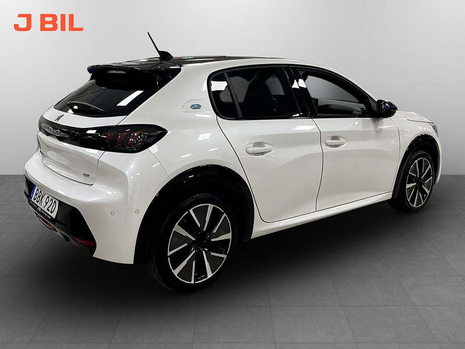Bild på Peugeot E-208 GT 50kWh 136hk Aut - B-KAMERA, EN ÄGARE