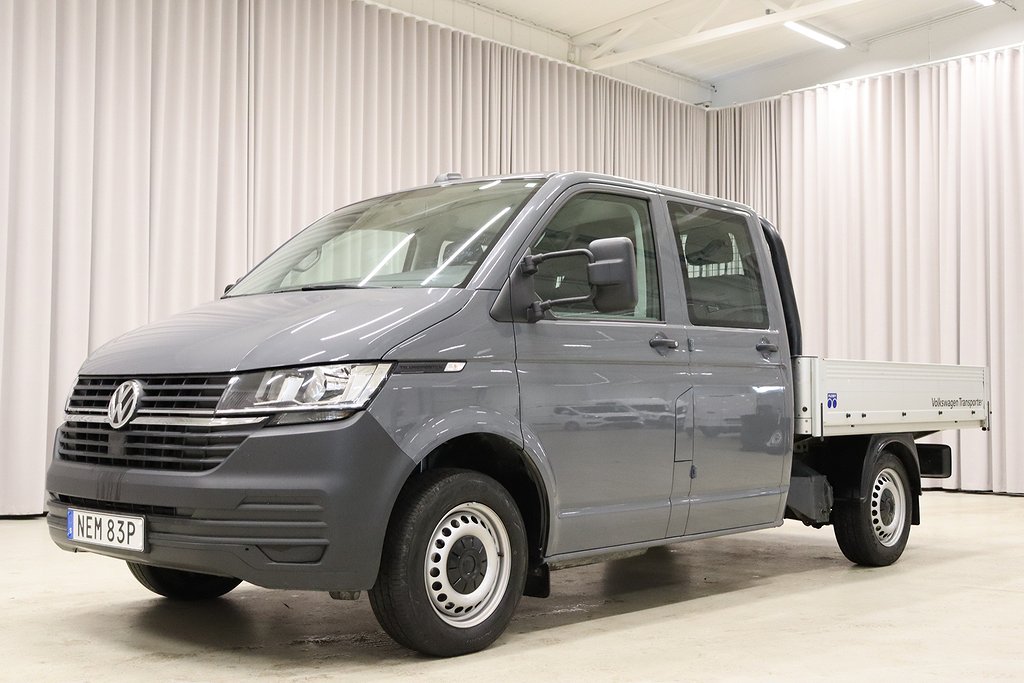 Volkswagen Transporter TDI 6-Sits Flak Drag Värmare 3400Mil