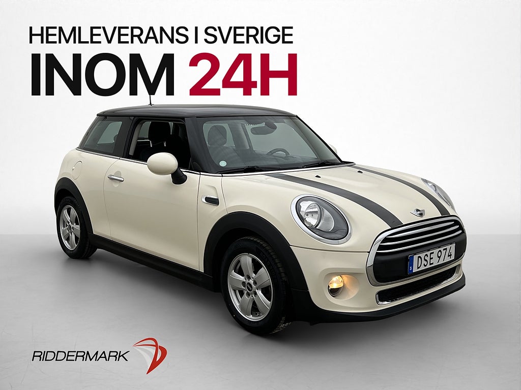 MINI One 102hk Pepper Ambient Keyless Farthållare