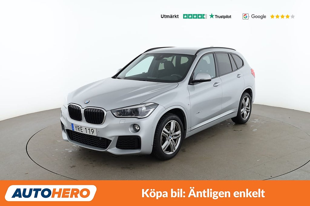 BMW X1 xDrive20d M Sport / Backkamera, GPS, Dragkrok