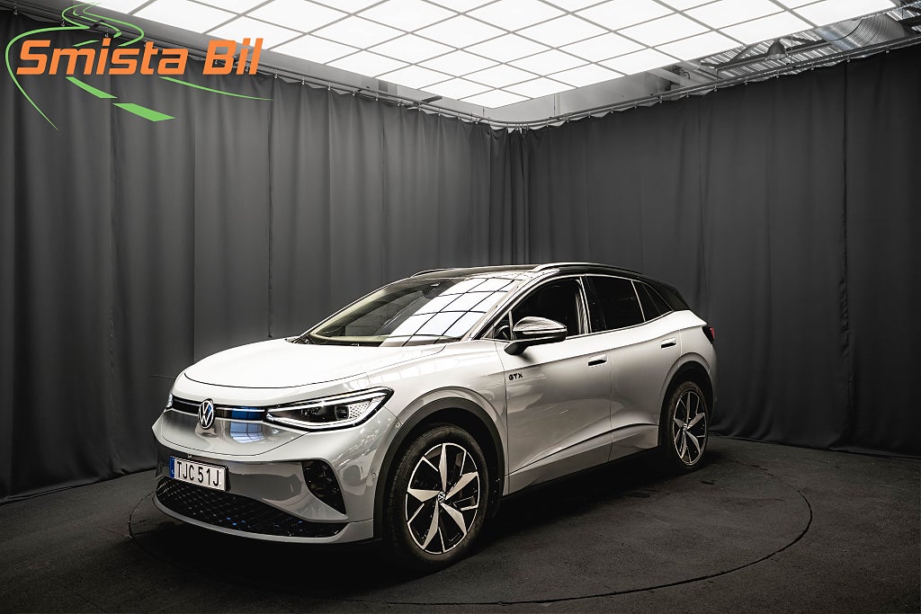 Volkswagen ID.4 GTX GTX PANORAMA 360° EL-BAKLUCKA DEISGN+ KOMFORT+ MOMS