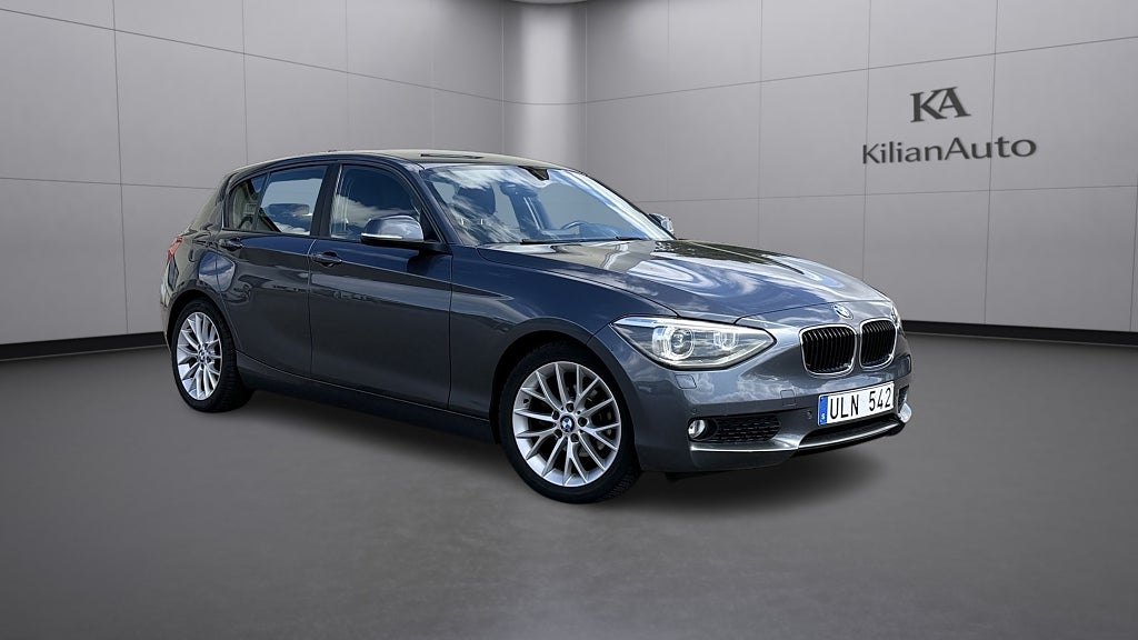 BMW 118d 5-dörrars Steptronic Euro 5 Sensorer Sport