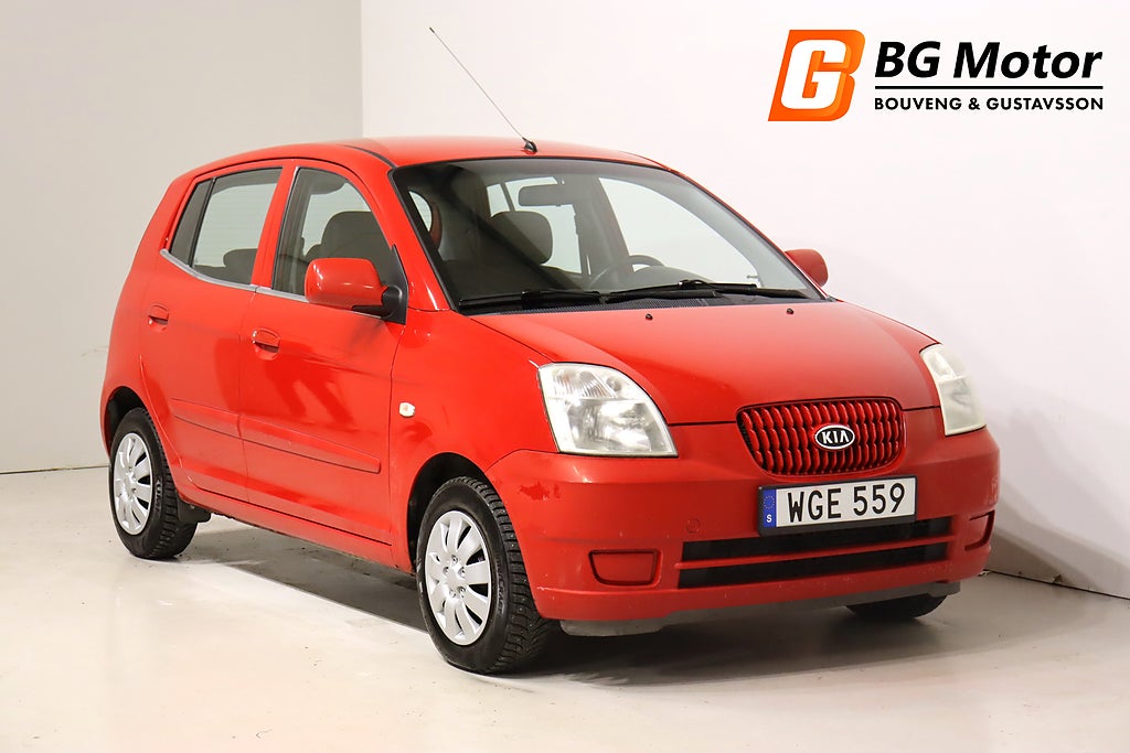Kia Picanto 1.1 65HK EX GLS Nyservad/646kr Skatt/1,99% Ränta
