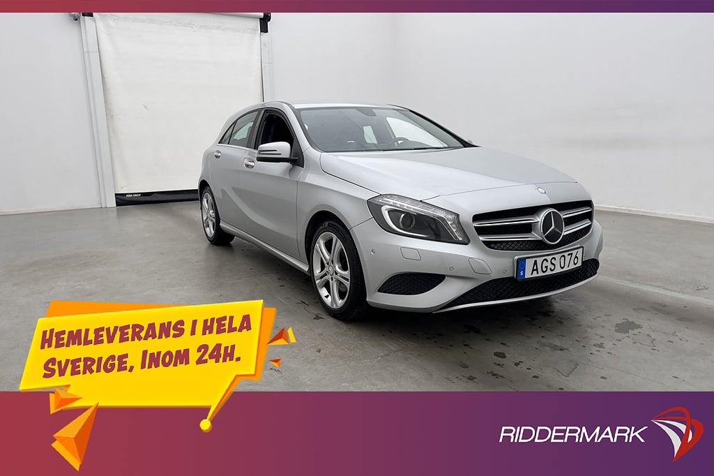 Mercedes-Benz A 180 122hk Urban Halvskinn Kamera Bluetooth