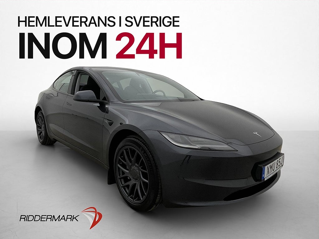 Tesla Model 3 Standard Range Värmepump Pano Autopilot