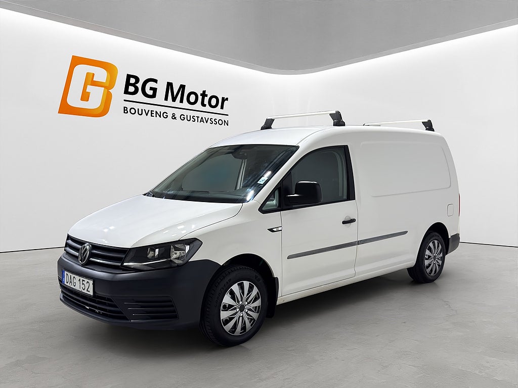 Volkswagen Caddy Maxi 2.0 TDI 102HK Aut Drag/Värmare/Backkamera/BT/INREDD