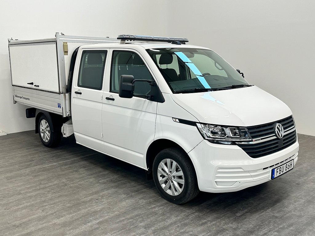 Volkswagen Transporter Pickup DH 2.0TDI 150hk 4M BOX NAV