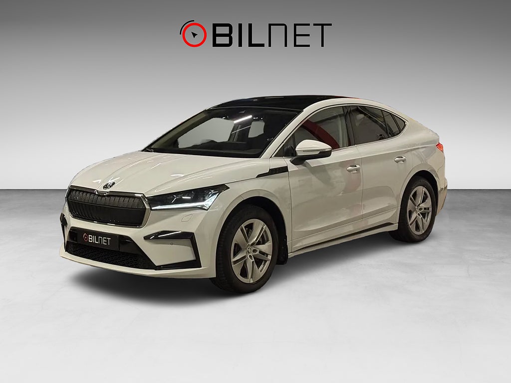 Skoda Enyaq Coupé Coupé 85x Solid EDT Pano Värmare Moms Drag Matrix 19