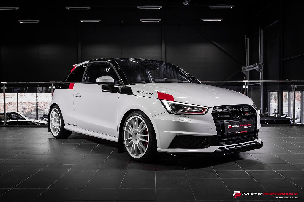 Audi S1 Edition One|Eventuri|Milltek|Panorama|Skalstolar|UNIK