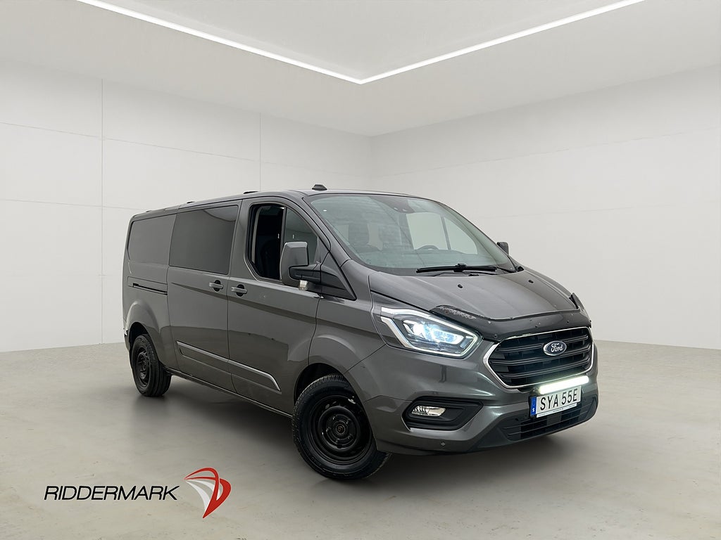 Ford transit-custom CrewVan L2 Värm Drag Kamera CARPLAY Moms