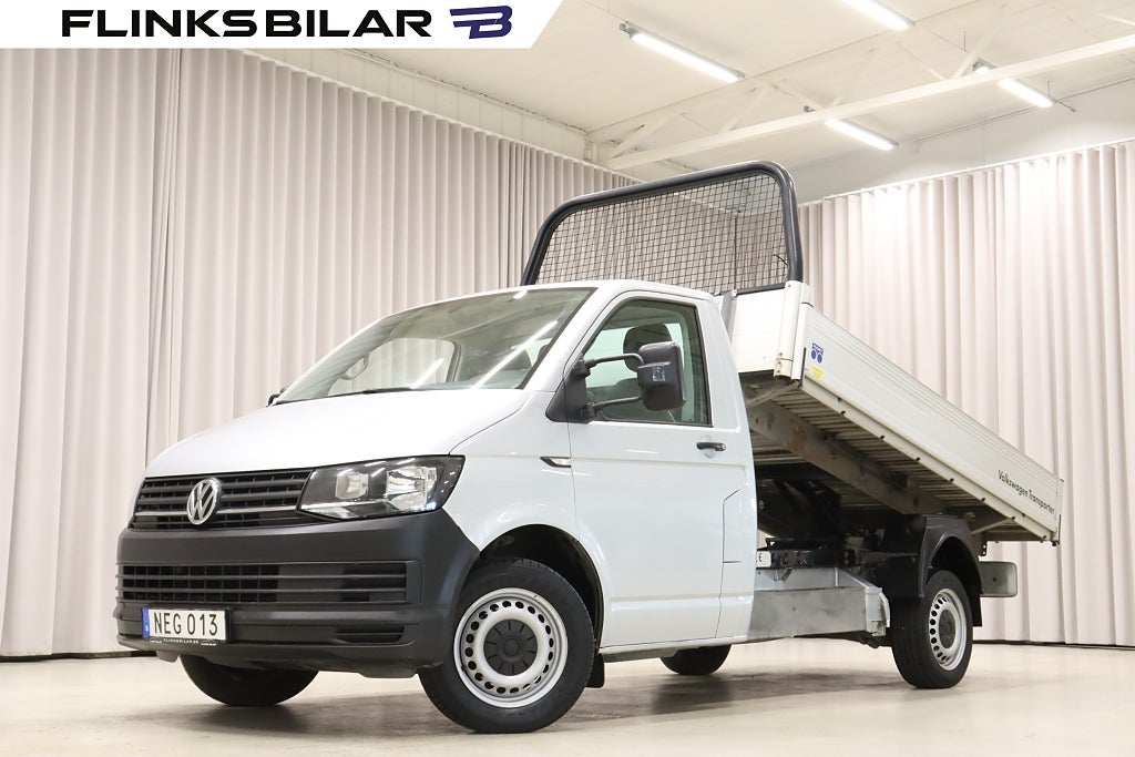 Volkswagen Transporter 102HK Tippflak|Tipp|Lågmil|Leasebar