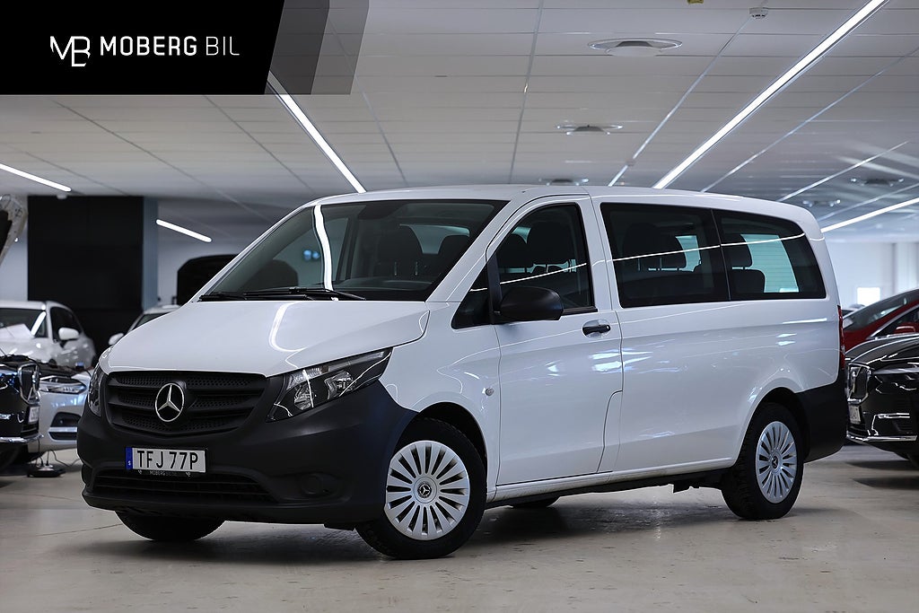 Mercedes-Benz Vito Tourer 163hk Helg på Moberg! 116 CDI 9-Sits Kombi B-Kamera MOMS