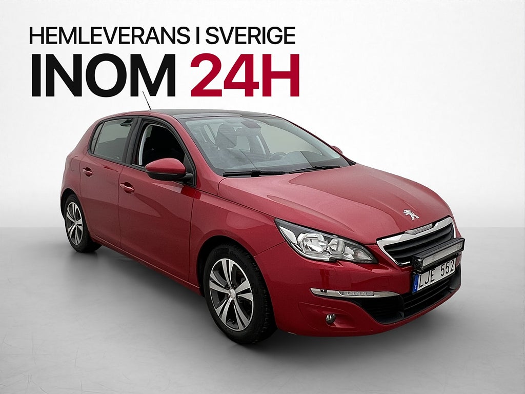 Peugeot 308 125hk Active Pano M&K-Värmare LED-Ramp Navi Drag