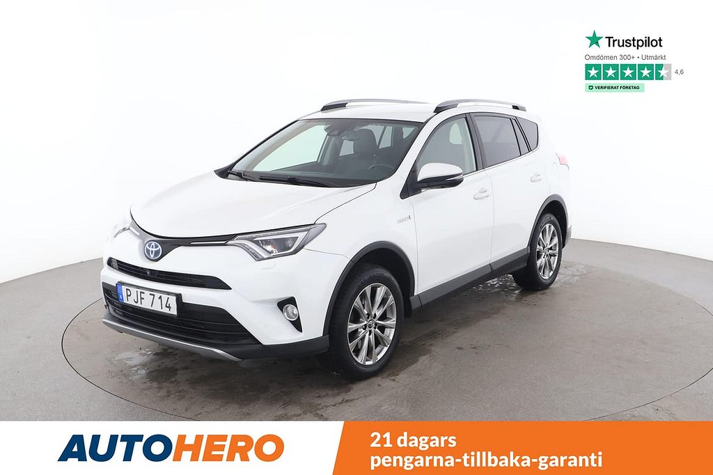 Toyota RAV4 Hybrid E-FOUR / Dragkrok, 360-Kamera, 197HK