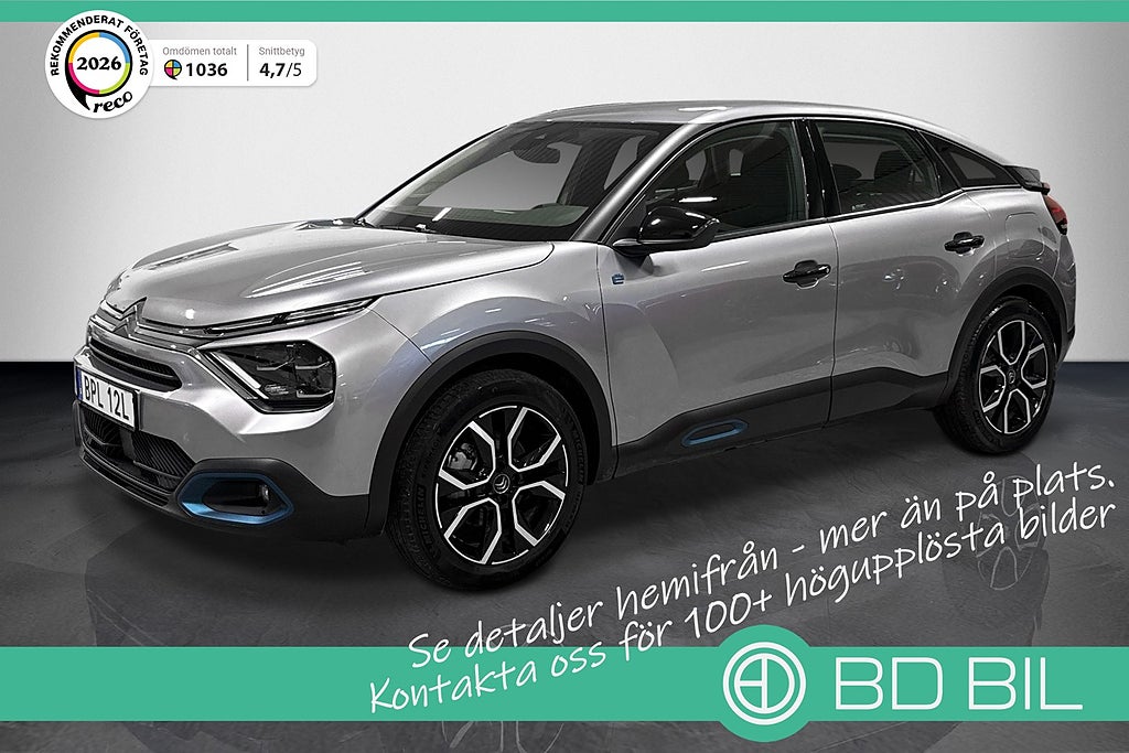 Citroën e-C4 FEEL VÄRMARE ADAPTIV FARTHÅLLARE