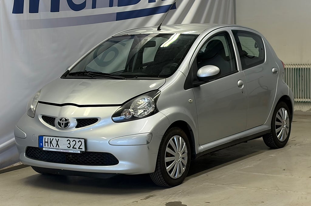 Toyota Aygo 5-dörrar 1.0 VVT-i Besiktigad
