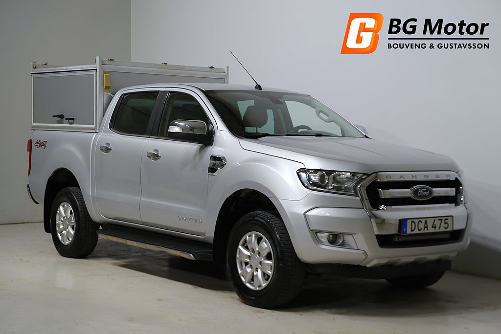 Ford ranger 3.2 TDCi 200HK 4x4 Aut Drag/Släde/Värmare/Backkamera