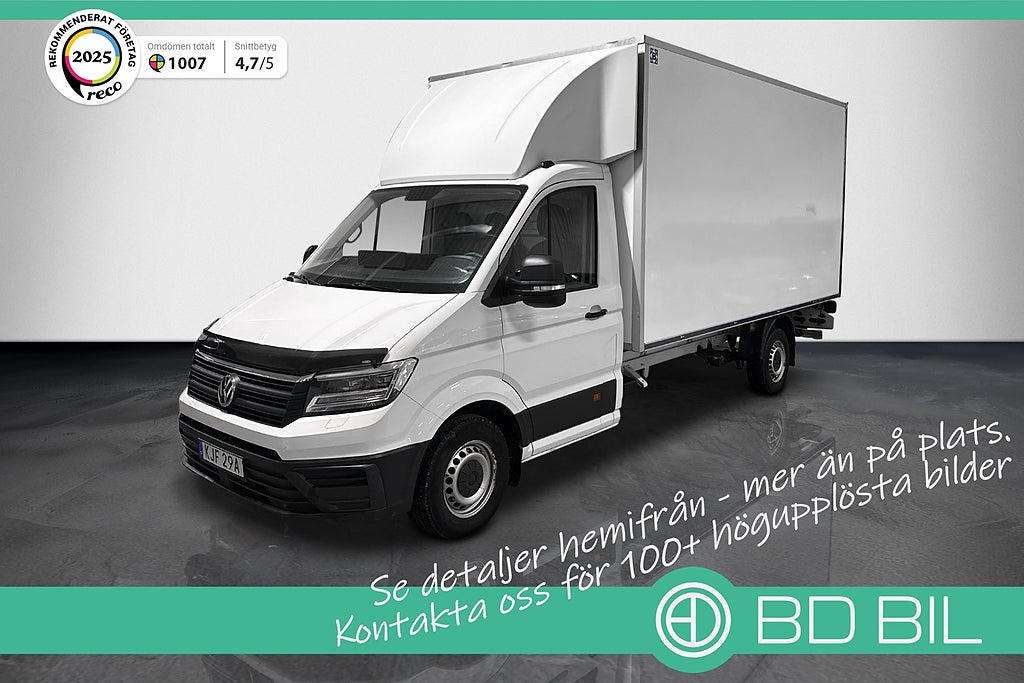 Volkswagen crafter Chassi 35 2.0 TDI BG-LYFT VÄRMARE KAMERA MOMS