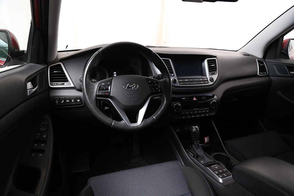 Hyundai Tucson 1,6 T-GDI 177hk ComfortPlus AWD Aut Motorv Dragkrok 2017