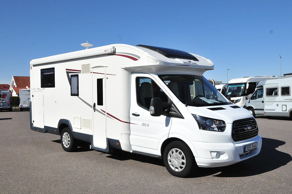 Roller Team KRONOS 265 Queenbed 5 Bältade platser solceller 