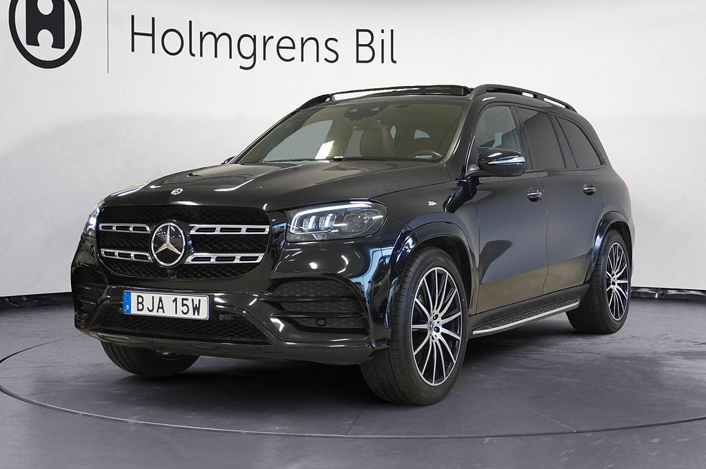 Mercedes-Benz GLS 400 d 4MATIC D 4Matic AMG 7-Sit Pano Burm Värm HUD 360°