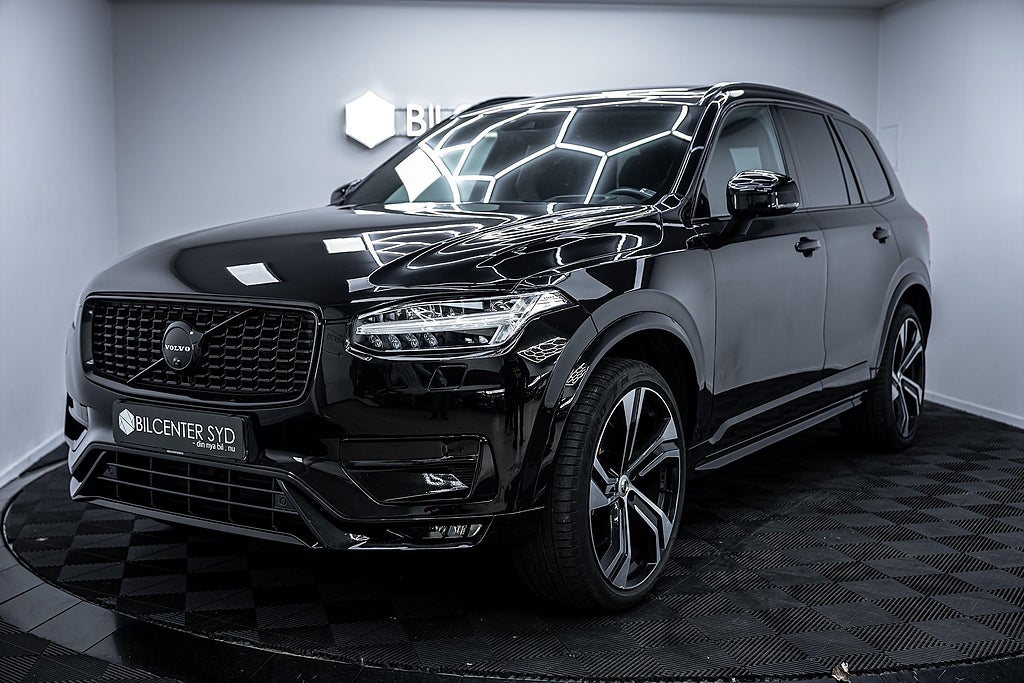 Volvo XC90 7-sits|T6AWD|R-Design|Bowers&Wilkins|HUD|360°|Panorama|310 hk