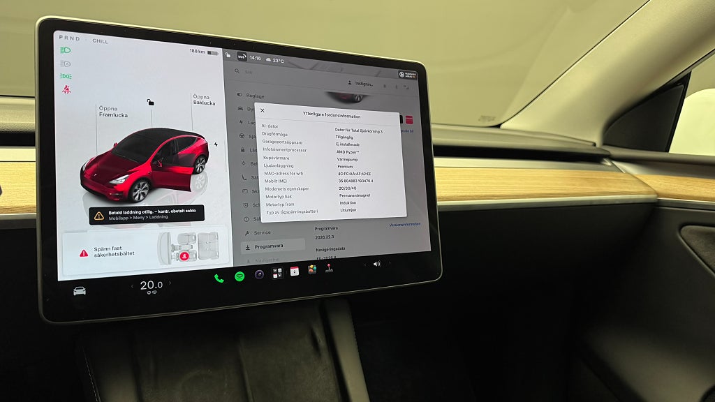 Tesla Model Y 2024 - miniatyr 12