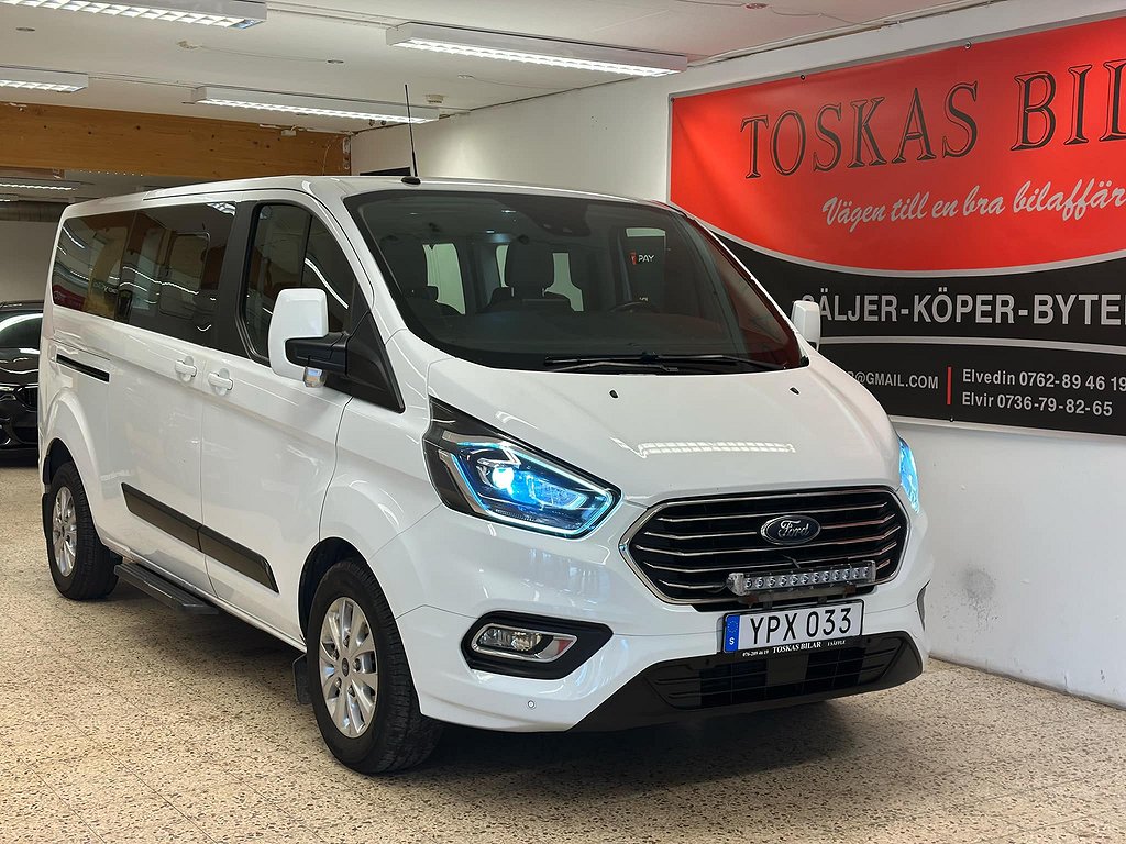 Ford Tourneo Custom 320 2.0 TDCi SelectShift Euro 6/ 9sits/automat/finans 