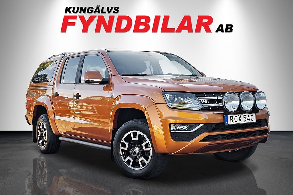 Volkswagen Amarok 3.0 V6 TDI Canyon, 4M, Kåpa D-värm, V-hjul