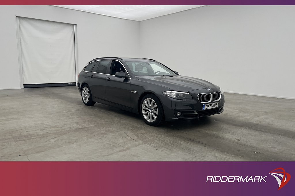 BMW 520 d xDrive Touring 190hk Sensorer Skinn Elstolar