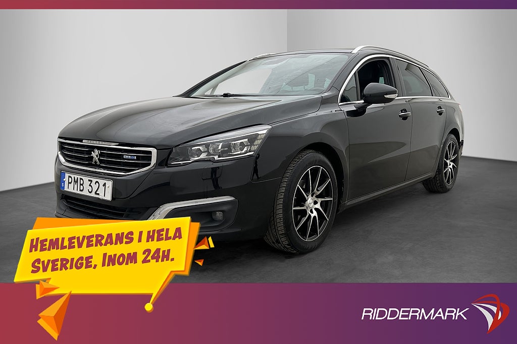 Peugeot 508 SW 1.6 BlueHDi 120hk Allure Värmare Pano GPS