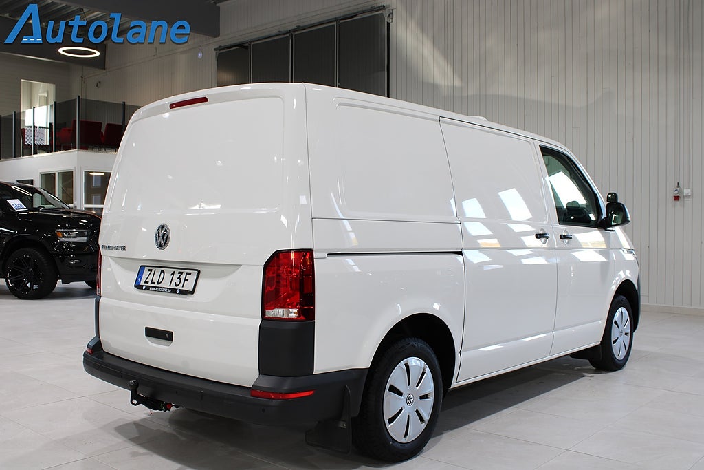 Volkswagen Transporter T30 2.0TDI Inredning,Dubbla Dörrar,Värmare,Carplay,D