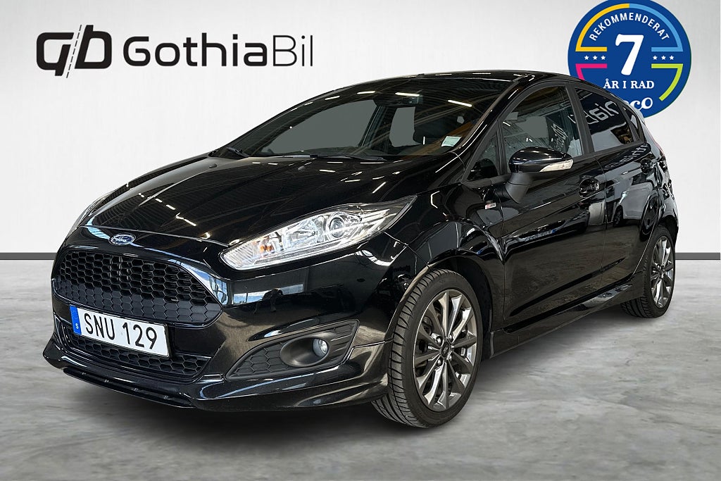 Ford Fiesta 5-dörrar 1.0 EcoBoost ST-Line Farthållare Bluetooth ACC