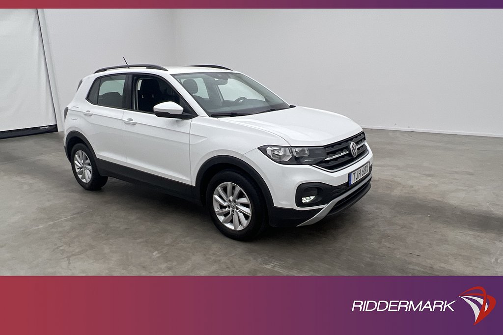 Volkswagen T-CROSS 1.0 TSI 95hk Komfort Sensorer Döda-vinkel